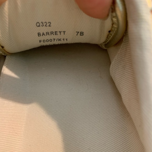 Coach Barrett Tattersall sneakers size 7 - Picture 5 of 6